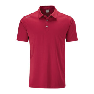 Camisa Polo Ping Harrison Solid Golf P03305 R696 Rich Red