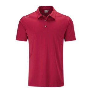 Camisa Polo Ping Lincoln Golf P03288 R696 Rich Red