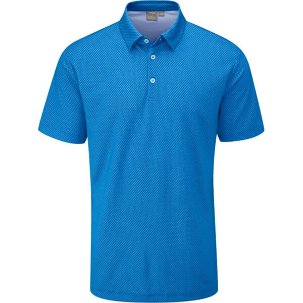Camisa Polo Ping Spike Golf P03384 V238 Vista Blue Multi