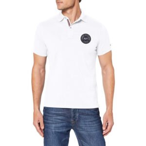 Camisa Polo Tommy Hilfiger  MW0MW09752 100 - Masculina