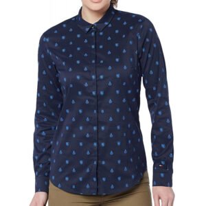 Camisa Polo Tommy Hilfiger WW0WW23040 434 - Feminina