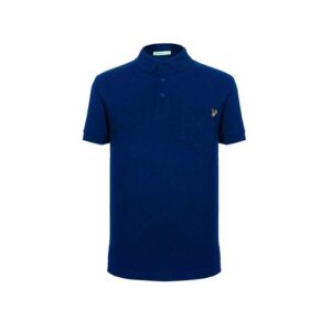 Camisa Polo Versace Piquet Cotton Plain B3GPB7P4 36571 204 Masculina
