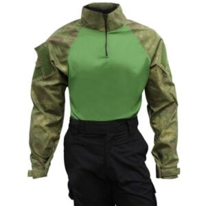 Camisa Tática Longa Gear Line Camuflado Verde