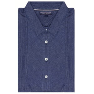 Camisa Tommy Hilfiger Stripe WW0WW15811 911 - Masculina