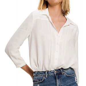 Camisa Tommy Hilfiger WW0WW19723 118 SNOW - Feminino