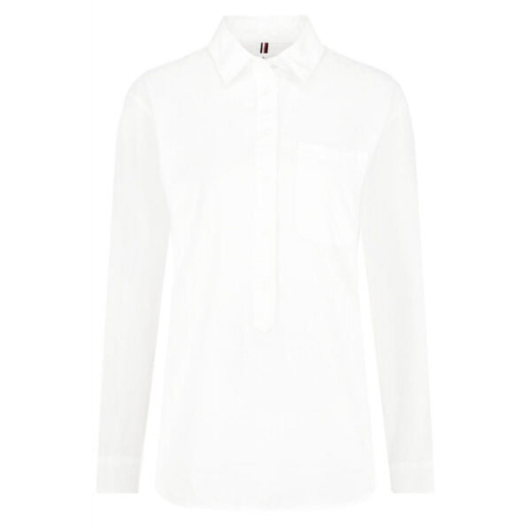Camisa Tommy Hilfiger WW0WW24884 100 - Feminina