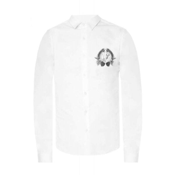 Camisa Versace Extraslim B1GRB6E0 24454-003 - Masculina