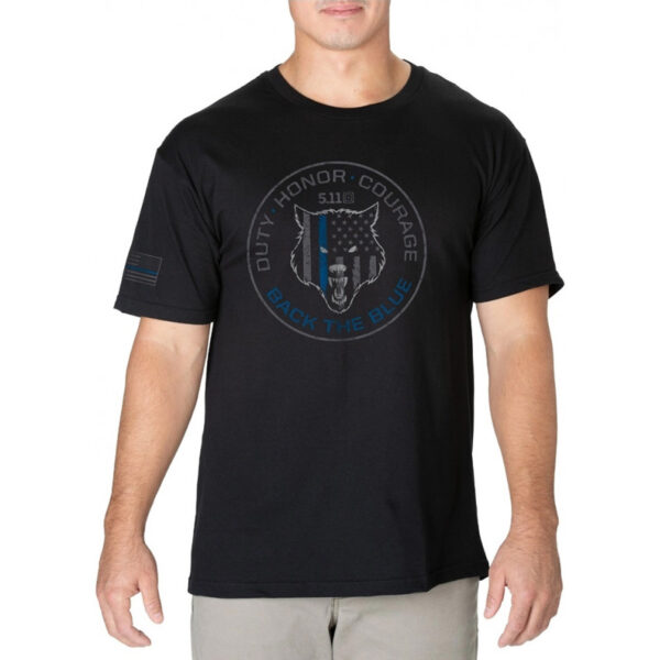 Camiseta 5.11 Tactical Alpha dog blue 41195RUW - Masculina