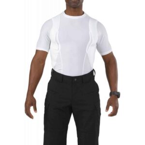 Camiseta 5.11 Tactical Holster Crew 40011-010 Branco Masculina