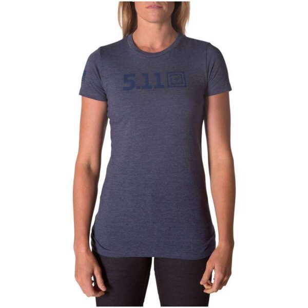 Camiseta 5.11 Tactical Legacy Tonal 31014AAKF-749 Navy Feminina