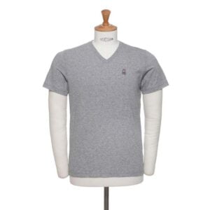 Camiseta Boys V Neck Tee Shirt Psycho Bunny BTS0001 GRY