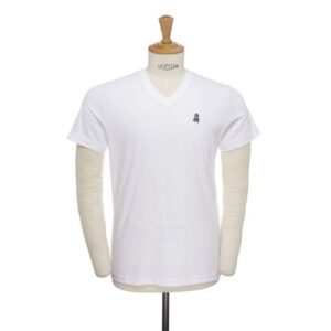 Camiseta Boys V Neck Tee Shirt Psycho Bunny BTS0001 WHT