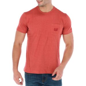 Camiseta Cat Traditional Pocket Tee - 2511065 11800 - Masculina