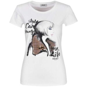 Camiseta Liu Jo - F68271 J9931 11111 - Femenina