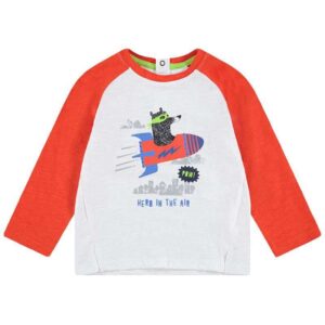 Camiseta para bebê Orchestra HLALCY-ECR Masculina