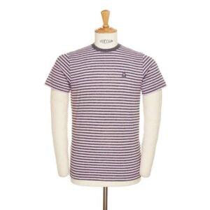 Camiseta Stripe Crew Neck Te Psycho Bunny 16KN317 HCH