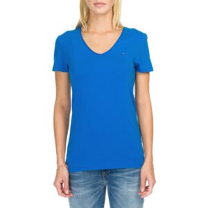 Camiseta Tommy Hilfiger Lizzy V-NK WW0WW03740 012 - Feminina