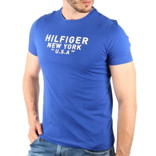 Camiseta Tommy Hilfiger MW0MW03573 491 SURF - Masculino