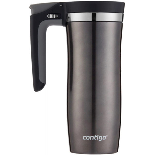 Caneca Térmica Contigo Spill-Proof (473mL) - Gunmetal