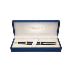 Caneta Esferográfica Waterman Hémisphère Black Rollerball Pen GT