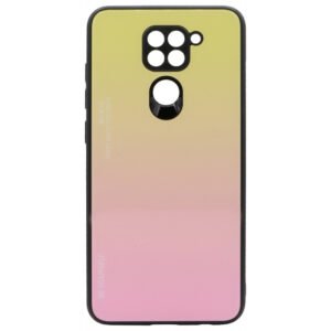 Capa Be Yourself para Xiaomi Redmi Note 9 - Amarelo/Rosa