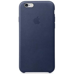 Capa de couro para o iPhone 6/6s Leather Case Midnight Blue MKXU2ZM/A