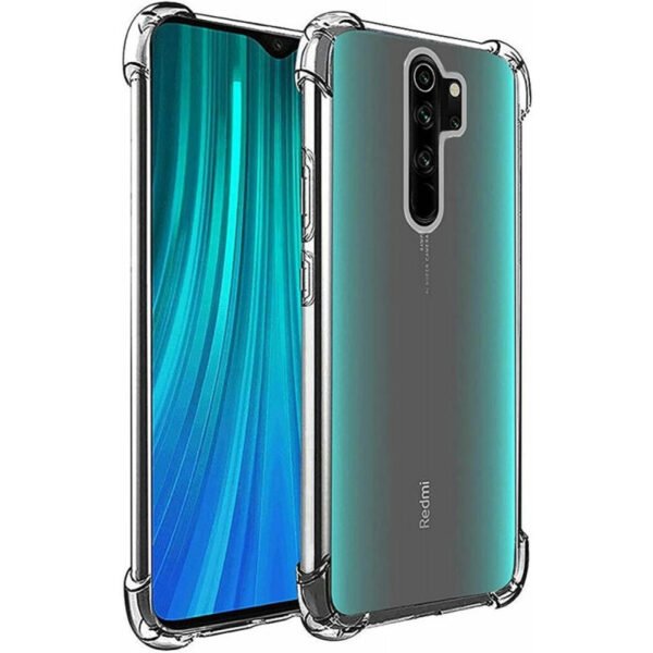 Capa de Silicone 4Life para Xiaomi Redmi Note 8 Pro - Transparente