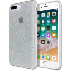 Capa de Silicone Incipio para iPhone 8 Plus & 7/6/6s Plus - Glitter Star Cut Out