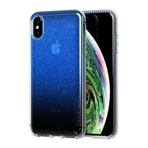 Capa Iphone Xs Max Tech21 - PureShimmer - Blue