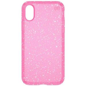 Capa para iPhone X Speck Presidio 103132-6603 Clear Rosa