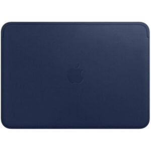 Capa para MacBook Leather Sleeve 12" Azul Navy