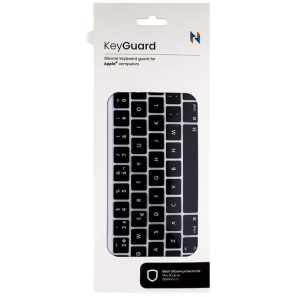 Capa Silicone NCO KeyGuard para Teclado MacBook Air Espanhol EU Preto