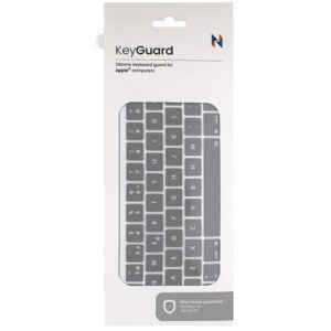 Capa Silicone NCO KeyGuard para Teclado MacBook Air Espanhol EU Silver