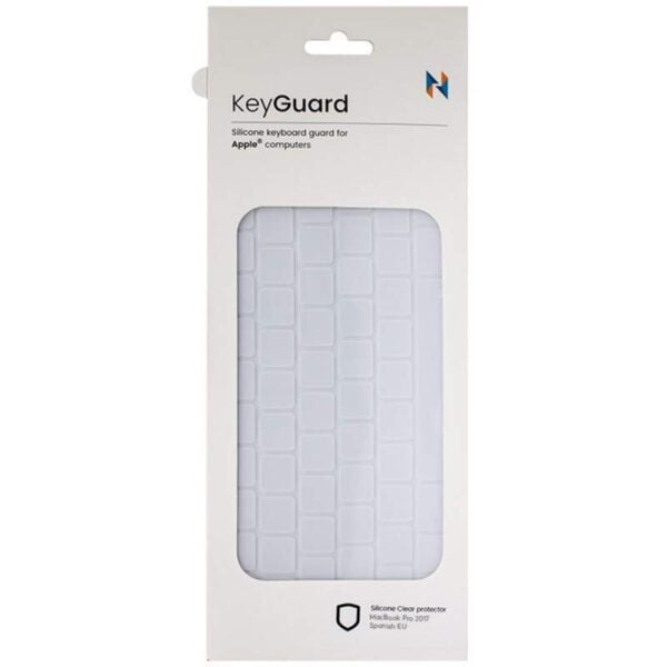 Capa Silicone NCO KeyGuard para Teclado MacBook Pro 2017 Espanhol EU Transparente