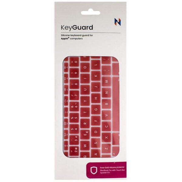 Capa Silicone NCO KeyGuard para Teclado MacBook Pro Espanhol EU Rose