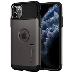 Capa Spigen iPhone 11 Pro Max Slim Armor 075CS27056 Gunmetal