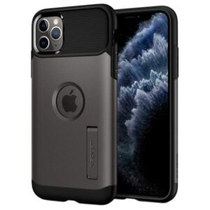 Capa Spigen iPhone 11 Pro Slim Armor 077CS27108 Gunmetal