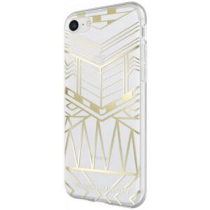 Capapara iPhone 7/8 Rebecca Minkoff RMIPH-066-GPGLD Transparente/Dourado