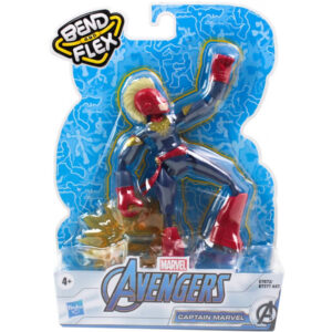 Captain Marvel Avengers Hasbro Bend and Flex - E7872