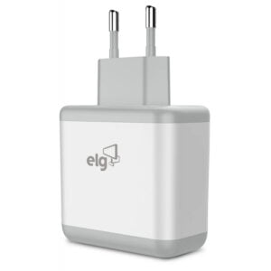 Carregador de parede ELG WC48A 4x USB 5V 4.8 High Speed Bivolt - Branco