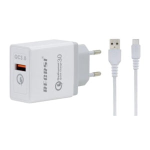 Carregador de Parede Recrsi CH-29 Qualcomm 3.0 - USB-C