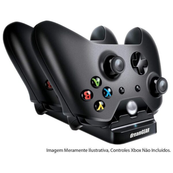 Carregador DreamGear DGXB1-6624 para Controle Xbox One + 2 Baterías