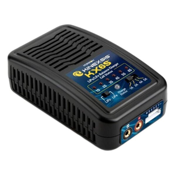 Carregador Kinexsis KX6S Para Baterias De LiPo e LiFe 1A/2A/4A/5A
