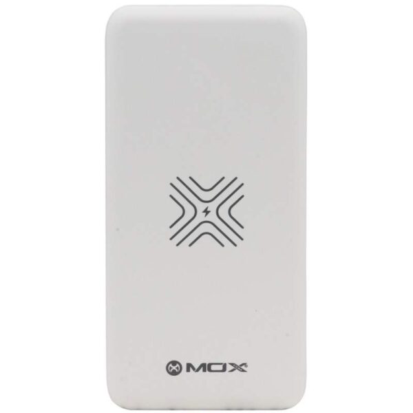 Carregador Portátil Mox Power Bank Wireless MO-PW150 15000mAh Branco