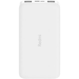 Carregador Portátil Xiaomi Redmi Power Bank PB100LZM 10000mAh Branco