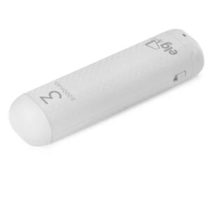 Carregador USB Portátil ELG PB30 com Lanterna e cabo mirco USB - Branco