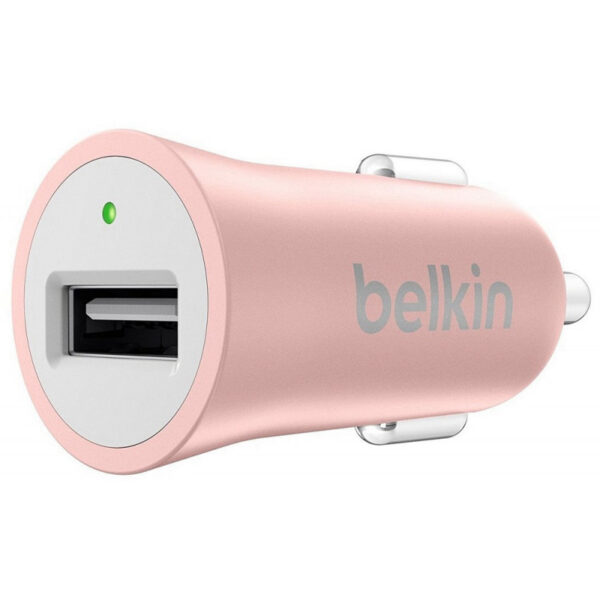 Carregador Veicular Belkin Mixit F8M730BTC00 iPhone/iPad - Rosa
