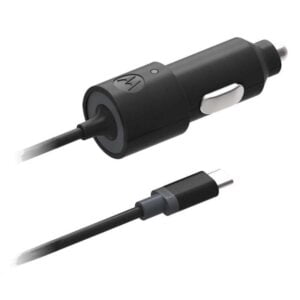 Carregador Veicular Motorola Turbo Power 15 AC004 USB Type-C Preto