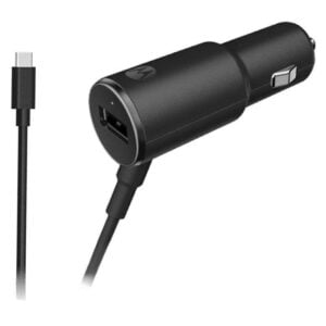 Carregador Veicular Motorola Turbo Power 36 USB-C +USB iOS Android SJV101