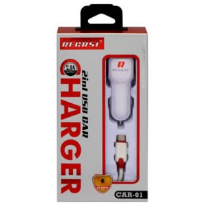 Carregador Veicular Recrsi CAR-01 - Ligtning USB